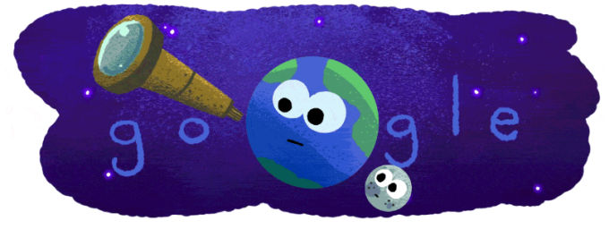 Google Doodle świętuje odkrycie nowego układu.