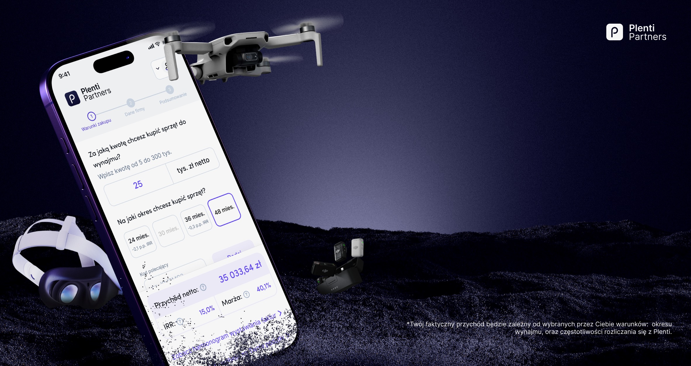 Plenti Partners aplikacja