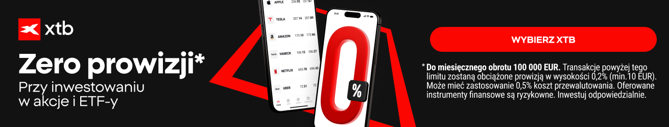 Zero prowizji XTB